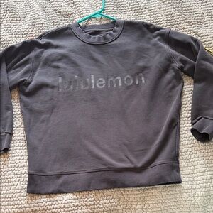 lululemon athletica Men's Charcoal Crewneck Sweater